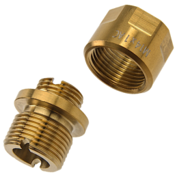 COWCOW - Adaptateur Silencieux A01, Gold, 11 vers 14 mm pour GBB Airsoft
