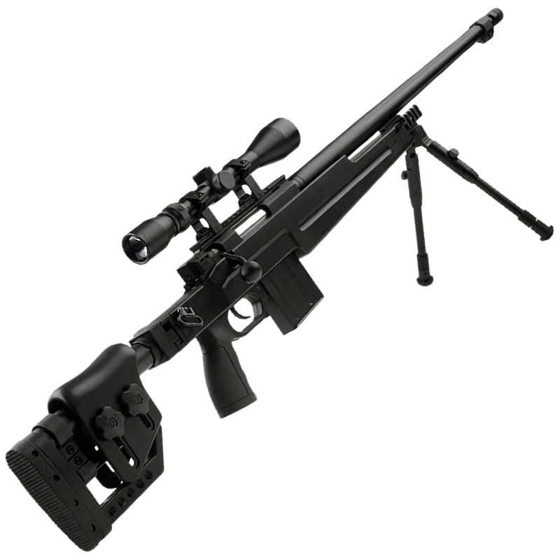 WELL - Réplique Sniper MB4415D, Pack Complet, Spring - Safe Zone