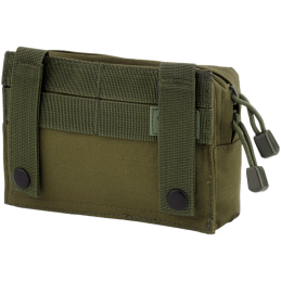 MIL-TEC - Poche utilitaire Small Modular System MOLLE, Olive Drab