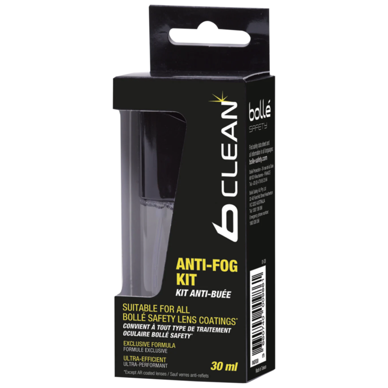 BOLLE SAFETY - Spray Anti-Buée 30ml B200, B-CLEAN