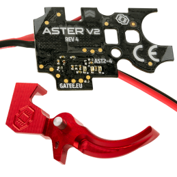 ASTER V2 SE BASIC MODULE CABLAGE AVANT AVEC QUANTUM 1E1 ROUGE - GATE