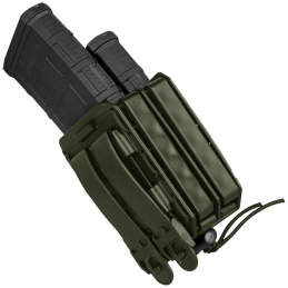 VEGA HOLSTER - Porte Chargeur Double Bungy 5.56mm, Olive Drab