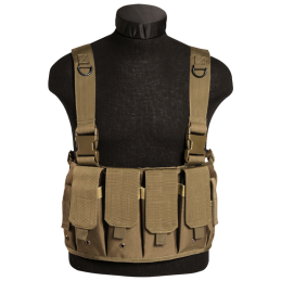 MIL-TEC - Chest Rig Mag Carrier, Coyote