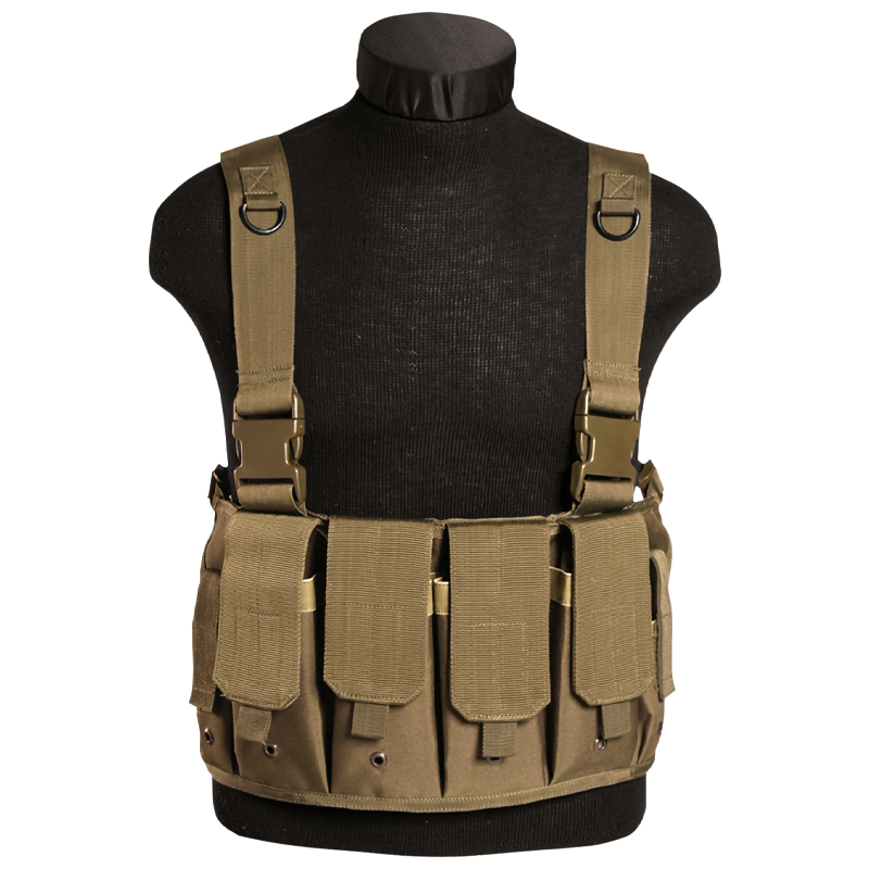 MIL-TEC - Chest Rig Mag Carrier, Coyote