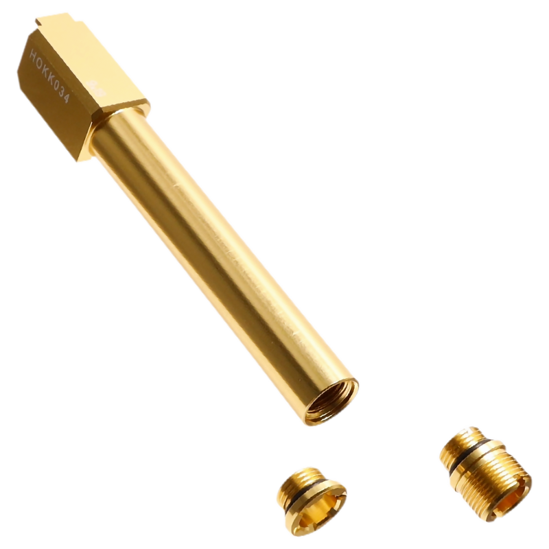 NINE BALL by LAYLAX - Outer Barrel "NON-RECOIL", 2 WAY, Gold, G17 Gen.4