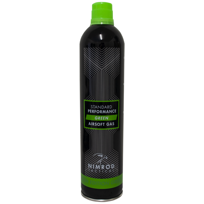NIMROD TACTICAL - Bouteille Green Gas Airsoft Standard Performance, 500 ml