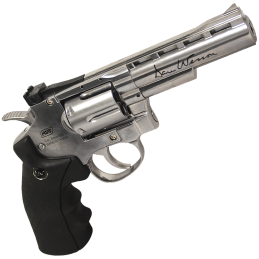 ASG - Réplique Revolver Dan Wesson™ 4" Silver, High Power Co2