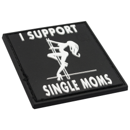 JTG - Patch 3D en PVC I Support Single Moms, SWAT