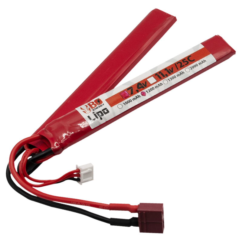 UPALDHOU 7.4V 1200mAh Lithium Battery, Wide Compatibility, Extended