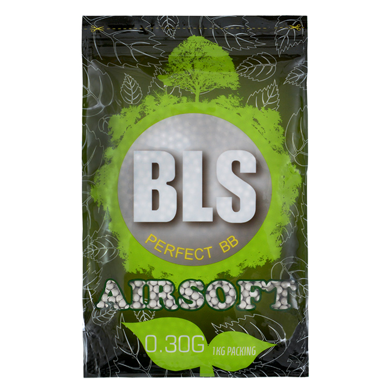 BLS - Sachet de 3330 Billes Biodégradables 0,30gr, Airsoft