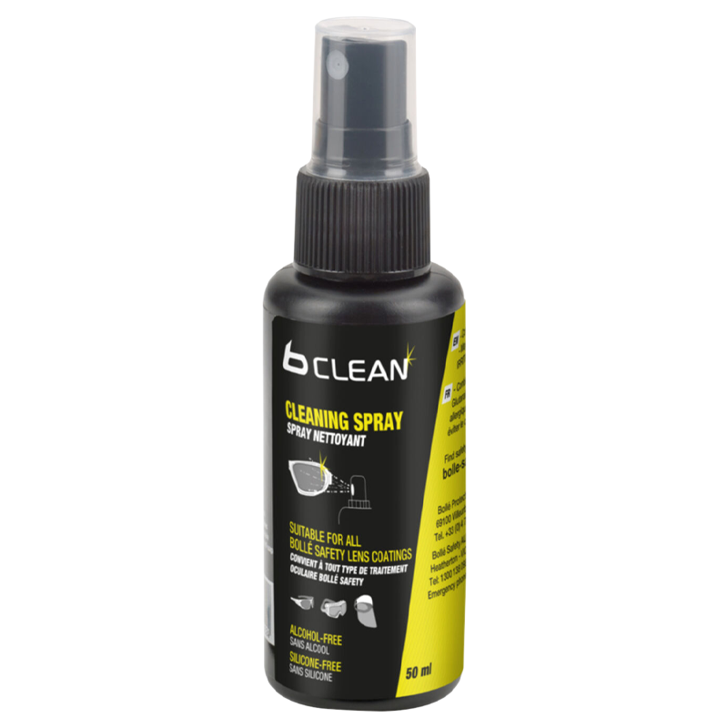 BOLLE SAFETY - Spray Nettoyant 50 ml B412, B-CLEAN, PACS050