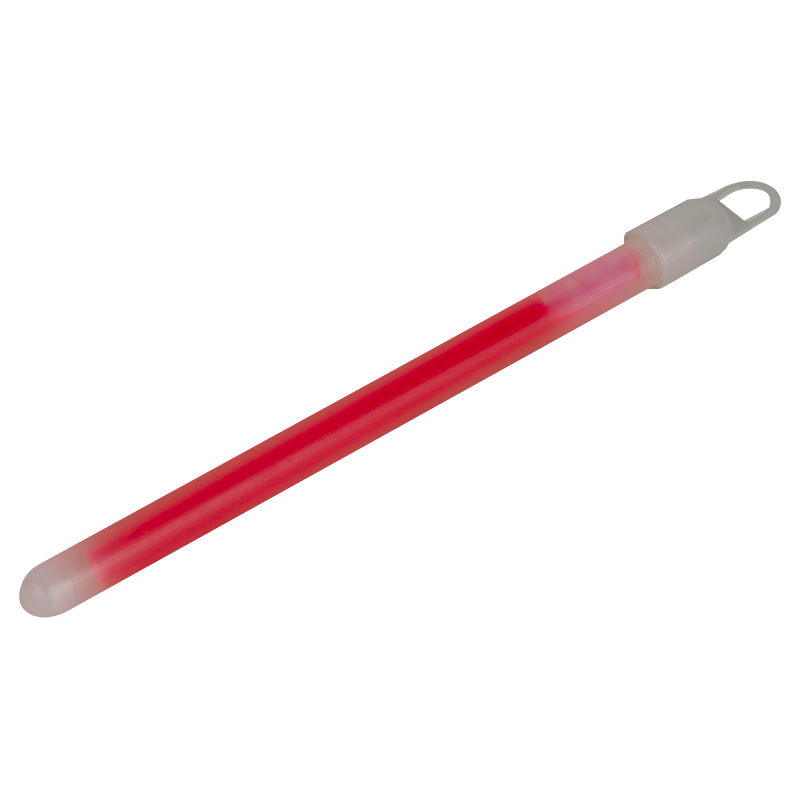 MIL-TEC - Bâton Lumineux 150 mm, 8-12 Heures, Rouge
