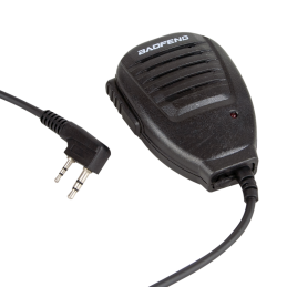 BAOFENG - Microphone Speaker S-5 avec PTT BAOFENG, Plug Kenwood