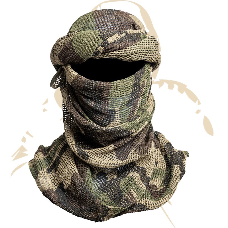Echarpe,Foulard masque Tube camouflage tactique d'été, cache-nez