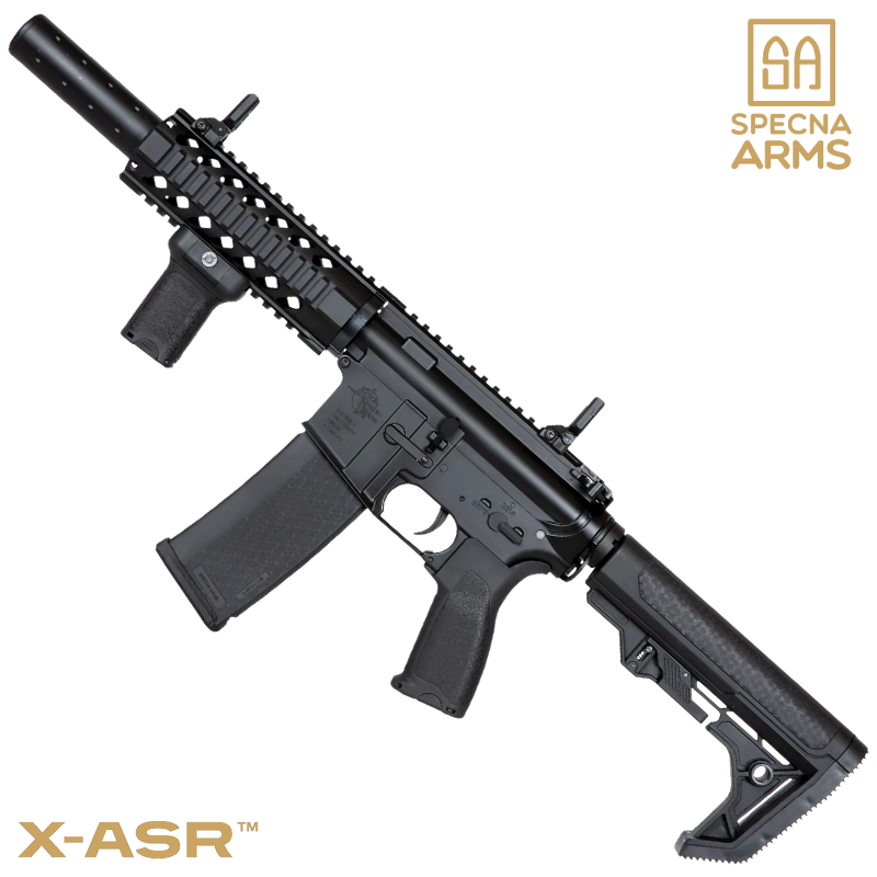 SPECNA ARMS - Réplique SA-E11-L, Light OPS, EDGE™ X-ASR™, Rock River Arms™, Noir