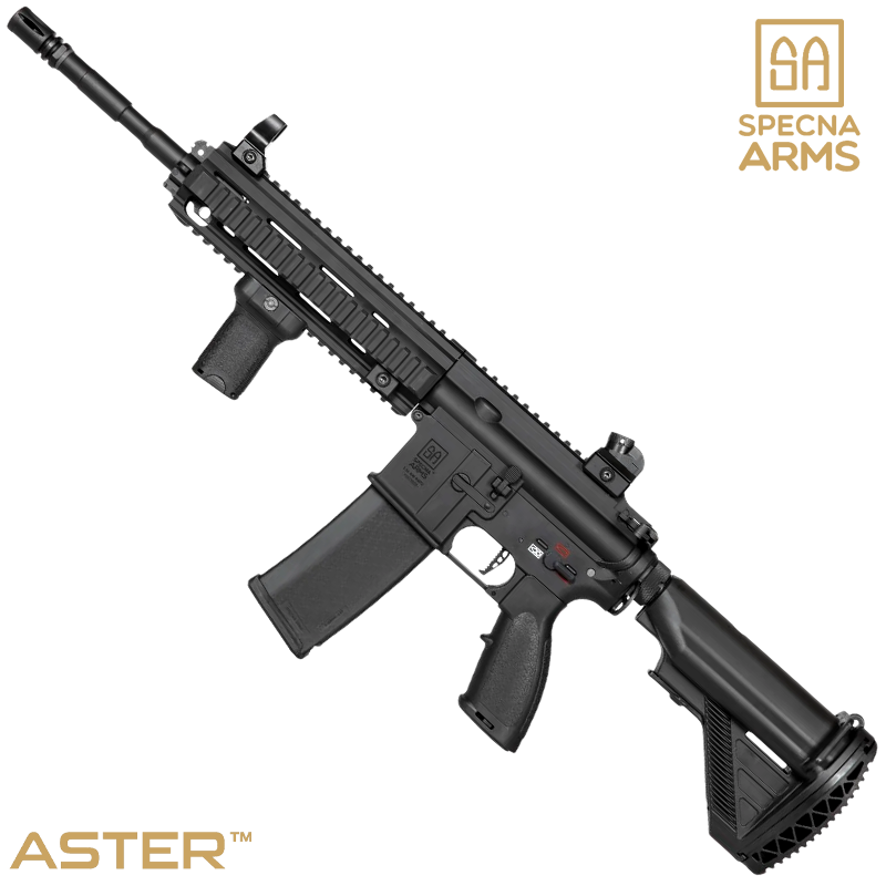 SPECNA ARMS - Réplique SA-H21, HK416, EDGE™ 2.0 ASTER™, Noir