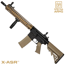 SPECNA ARMS - Réplique MK18 SA-E26 Noir EDGE™ X-ASR™, DANIEL DEFENSE™, Chaos Bronze