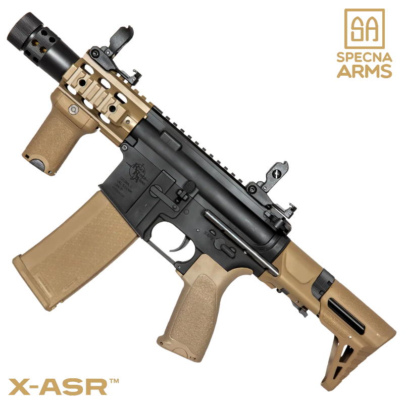 SPECNA ARMS - Réplique SA-E10 PDW, EDGE™ X-ASR™, Rock River Arms™, Half Tan