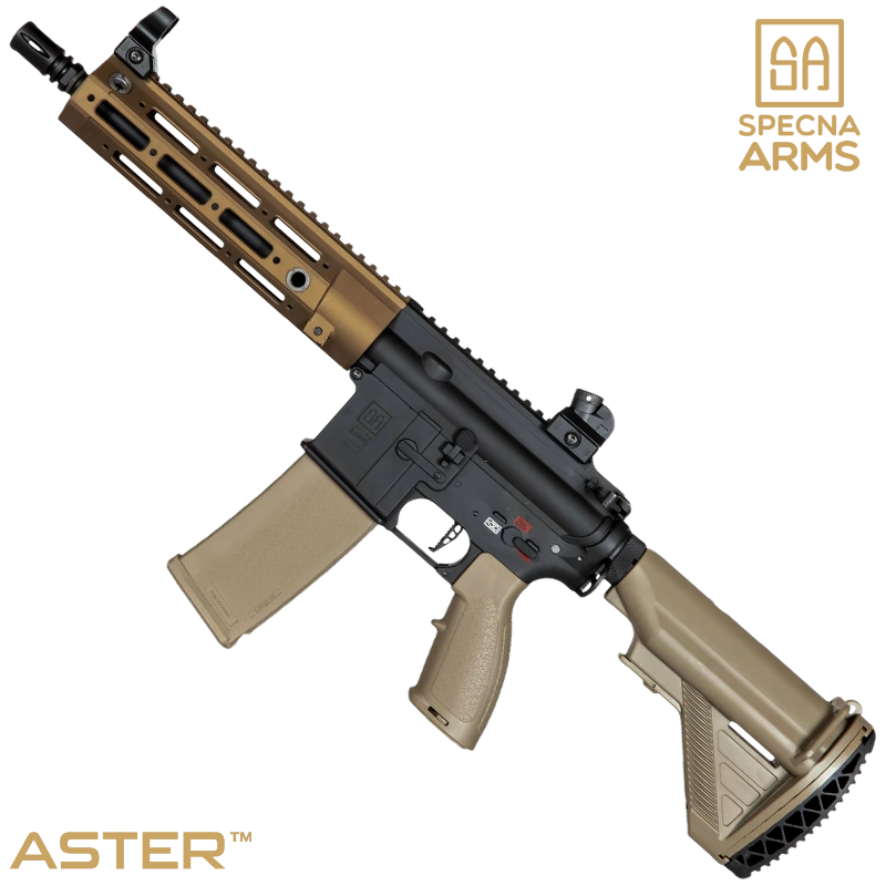 SPECNA ARMS - Réplique SA-H23, HK416 RAHG, EDGE™ 2.0 ASTER™, Chaos Bronze