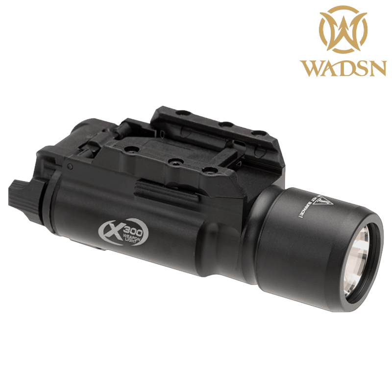 WADSN - Lampe Tactique X300 220 Lumens, Noir