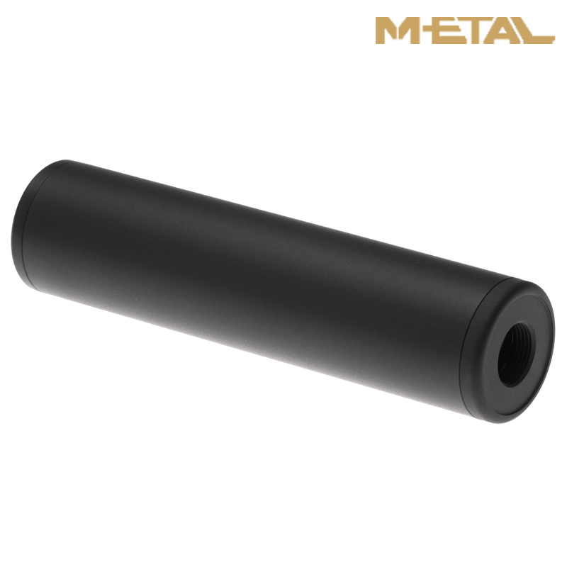 METAL - Silencieux SMOOTH 35mm x 130mm, 14mm CW-CCW