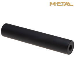 METAL - Silencieux SMOOTH, 35x190mm, 14mm CW/CCW Airsoft