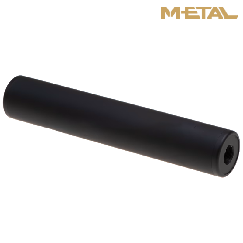 METAL - Silencieux SMOOTH, 35x190mm, 14mm CW/CCW Airsoft