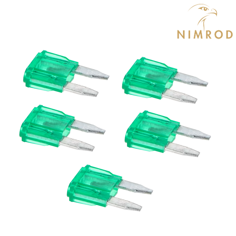 NIMROD TACTICAL - Pack de 5 Fusibles Blade 30 Ampères pour AEG