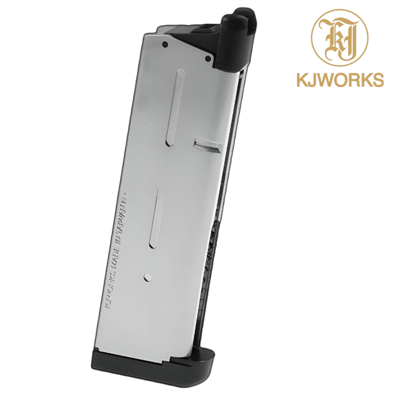 KJ WORKS - Chargeur 1911, KP-07, KP-16, Green Gas, Airsoft