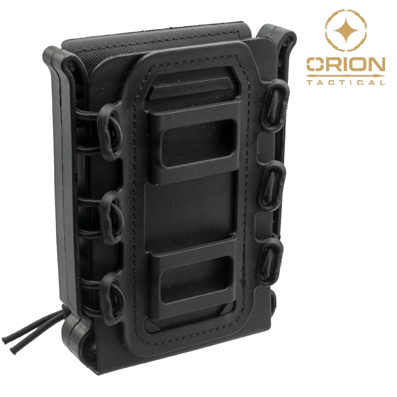 ORION TACTICAL - Poche Chargeur Semi-Rigide 5.56mm MOLLE, Noir