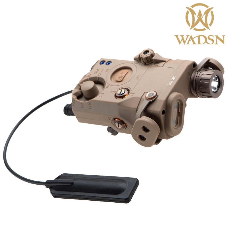 WADSN - LA-5C PEQ15 DE Apparence Lampe, Laser Rouge - Safe Zone Airsoft