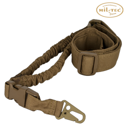 MIL-TEC - Sangle Tactique Bungee Coyote, 1 Point