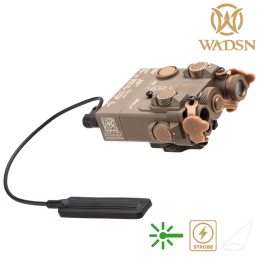 WADSN - DBAL-02 Aiming Devices, Light Version, Lampe, Laser Vert, Dark Earth