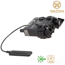 WADSN - DBAL-02 Aiming Devices, Light Version, Lampe, Laser Vert, Noir