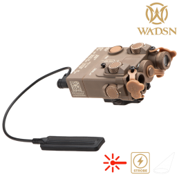 WADSN - DBAL-02 Aiming Devices, Light Version, Lampe, Laser Rouge, Dark Earth