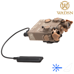 WADSN - DBAL-02 Aiming Devices Lampe, Laser Bleu, Light Version, Dark Earth