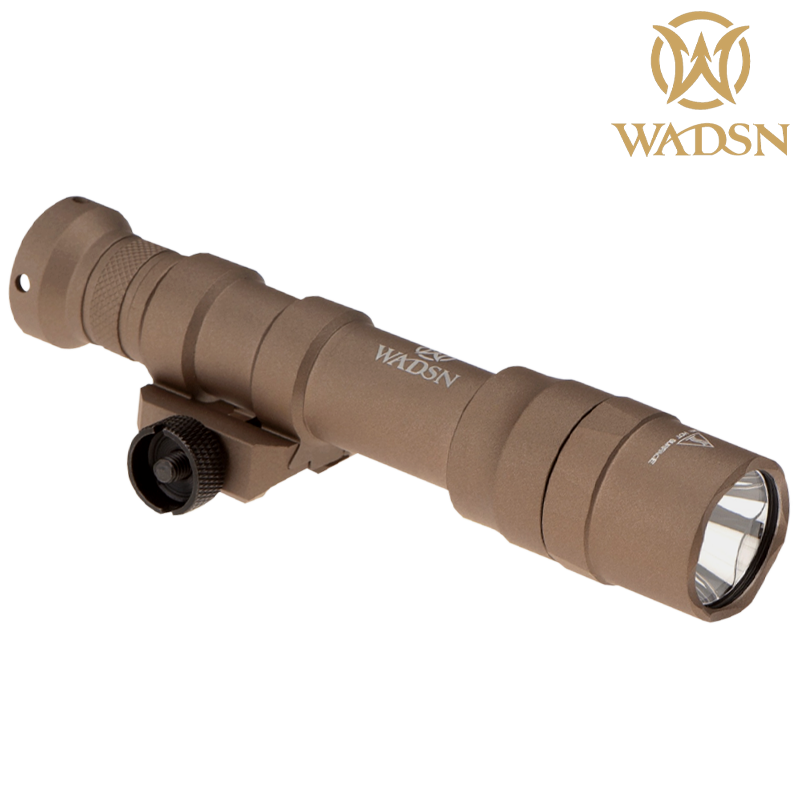 WADSN - Lampe Tactique SCOUT LIGHT M600DF Dark Earth, 1400 Lumens