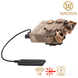 WADSN - DBAL-02 Aiming Devices, Light Version, Lampe, Laser Rouge IR, Dark Earth