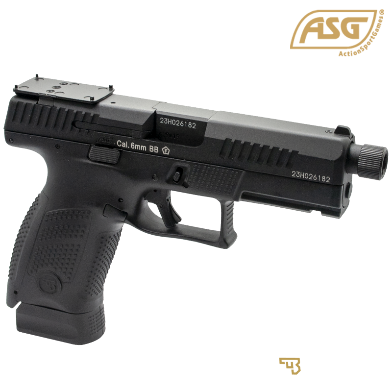 ASG - Réplique de Poing CZ™ P-10C, Optics Ready, Blowback, Co2