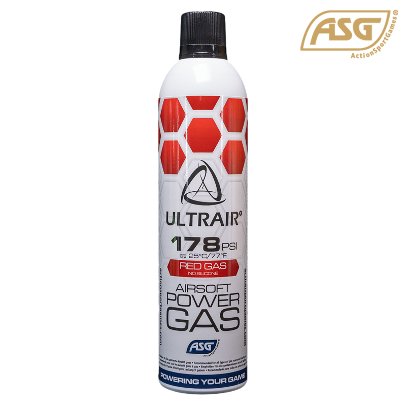 ULTRAIR™ by ASG - Bouteille Green Gas ULTRAIR™ 570ml, 178PSI