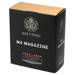 KRYTAC - Pack de 5 Chargeurs Mid-Cap 150 Billes M4