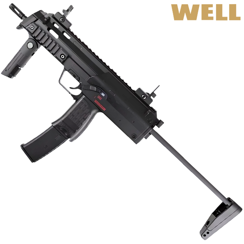WELL - Réplique SMG R-4 MP7A1 AEP, Full Métal, Pack Complet