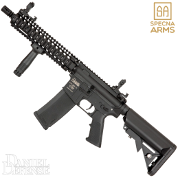 SPECNA ARMS - Réplique MK18 SA-C19 Noir, CORE™ Daniel Defense