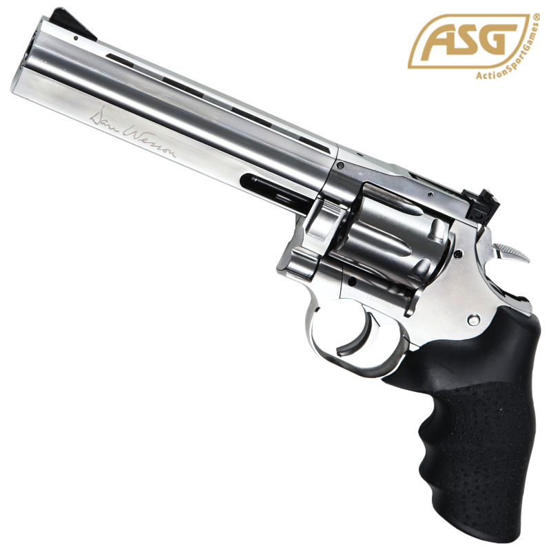 ASG - Réplique Revolver DAN WESSON™ 6", Low Power, Co2