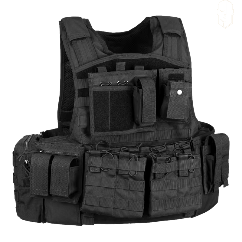 SHADOW GEAR - Plate Carrier Assault SHS2, Noir pour Airsoft