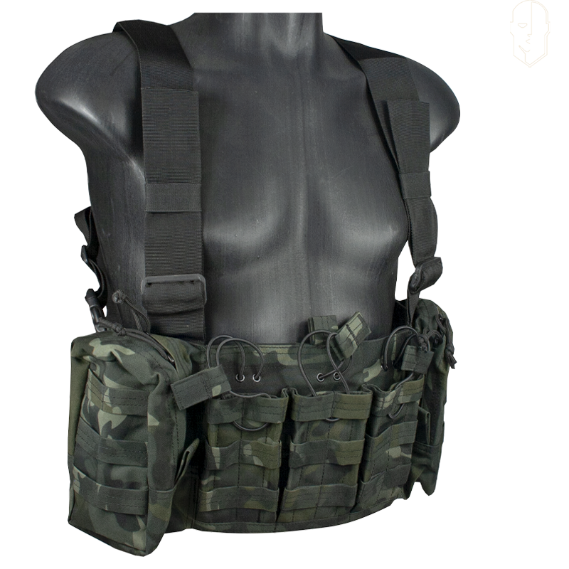 SHADOW GEAR - Compact Chest Rig CCR, UTP Darknight