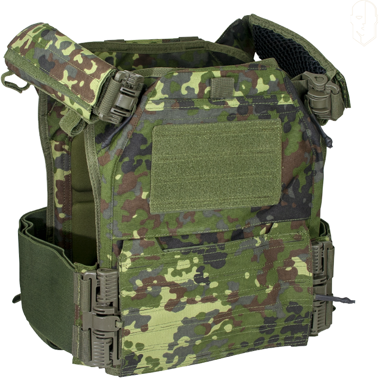 SHADOW GEAR - Plate Carrier FALCON QRB, Laser Cut, Flecktarn