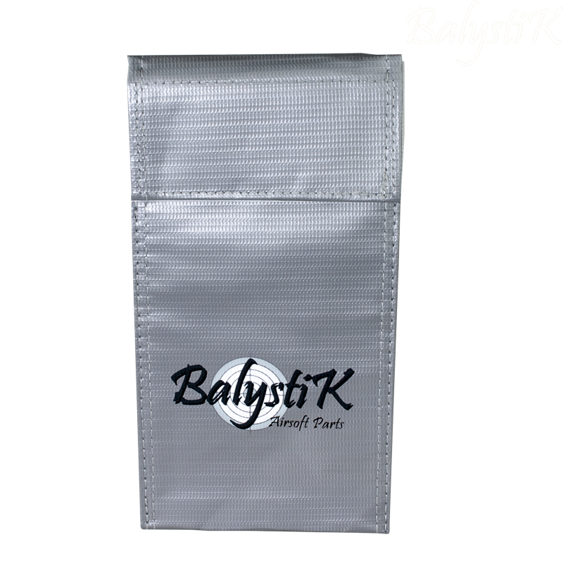 BALYSTIK - Sac de Protection Ignifugé pour Batterie LiPo, Taille S