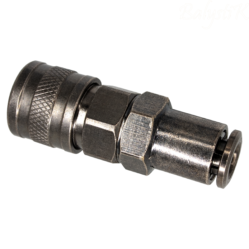 BALYSTIK - Coupleur Femelle avec entrée Macroline 6mm, US Version