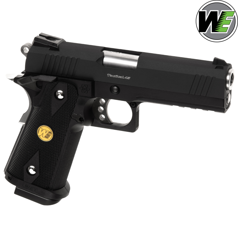 WE - Réplique Hi-Capa 4.3 OPS, Green Gas, Blowback, Airsoft